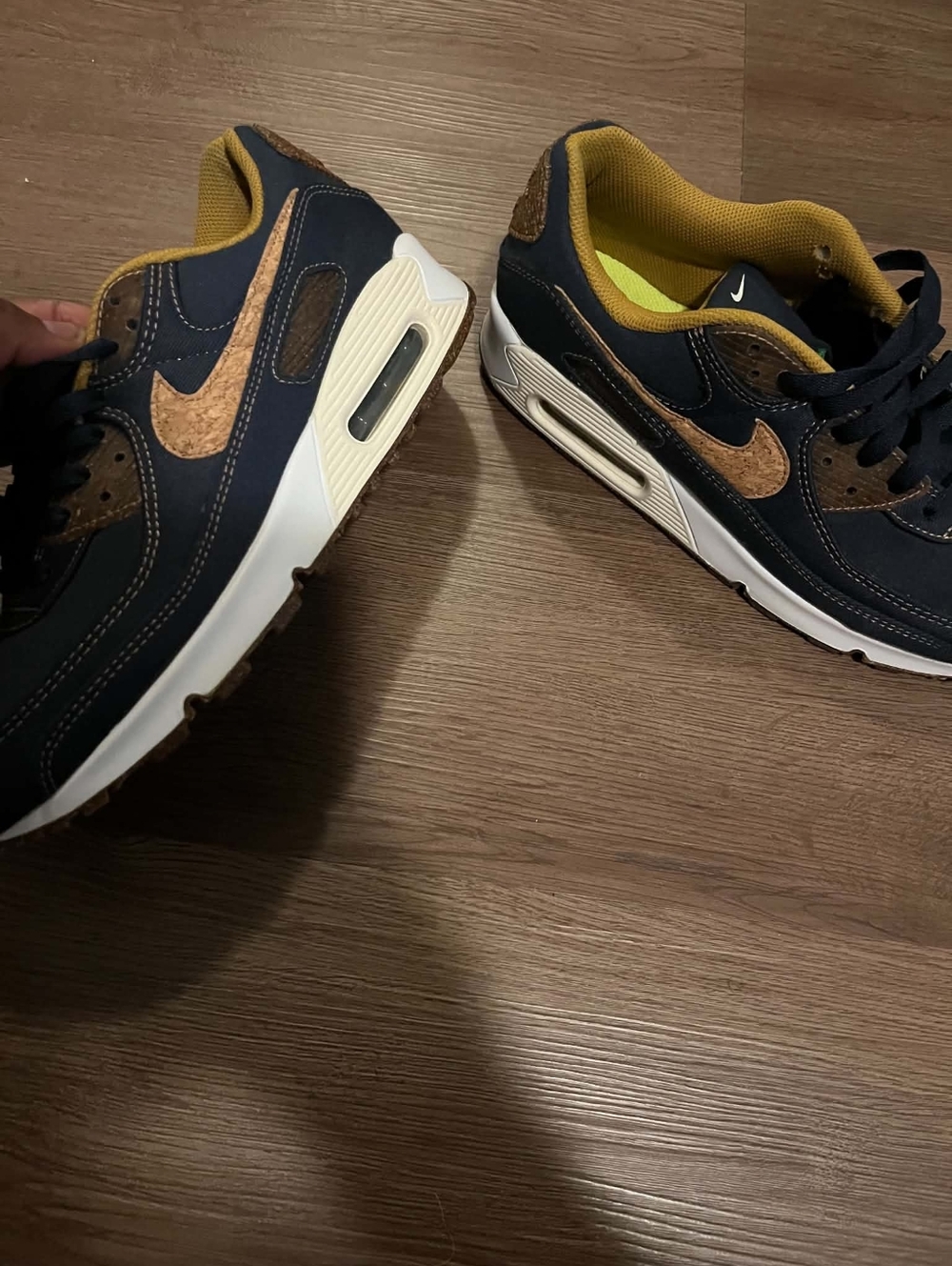 Air Max 90 size 10 Nike Navy and Brown